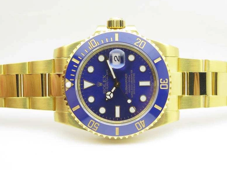 Wrapped YG Edition Best TW Full Blue A2836 116618LB Submariner 0803